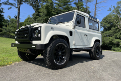 1992-White-Land-Rover-Defender-90-exterior-3